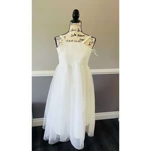 New Custom-made Flower-girl Dress Size 8